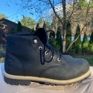 Timberland Men's Black Leather Boots
